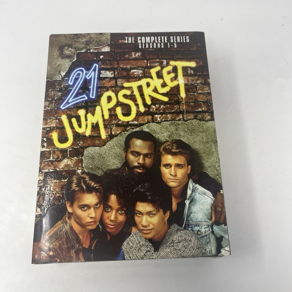 21 Jump Street: Complete Series (Seasons 1-5) (DVD 18-Disc Set) NEW SEALED